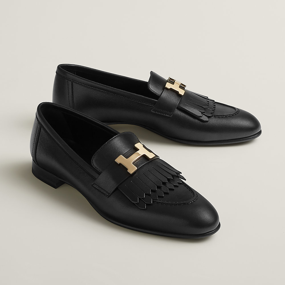 エルメス Hermes ロワイヤル 黒 モカシン | Hermès - エルメス-公式サイト